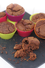 muffins au chocolat en miettes 4