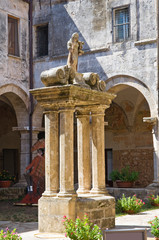 Fototapeta na wymiar Kościół św Maria delle Grazie. Manduria. Puglia. Włochy.