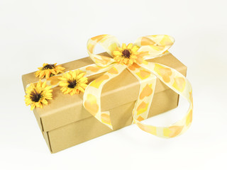 Decorative wrappage of gift box