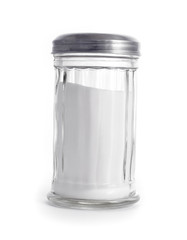 sugar pot isolated on a white background