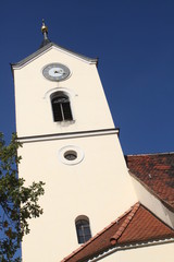 Fototapeta premium Stadtkirche von Seyda im Fläming