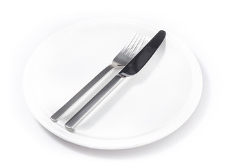 dishware isolated on a white background