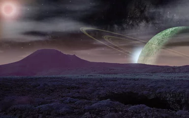 Rolgordijnen exoplaneten © Stockbym