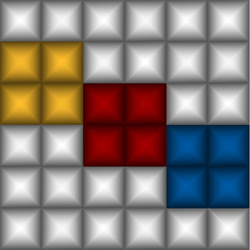 Abstract squares background