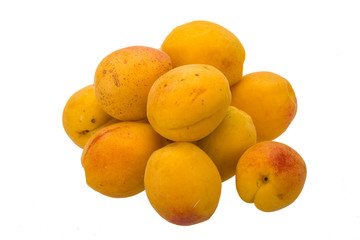 Apricots heap