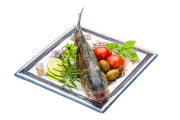 Roasted seabass