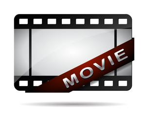 Fototapeta premium movie button