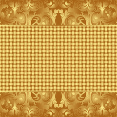 yellow brown background