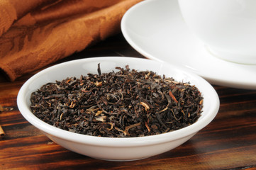 Whole leaf black tea