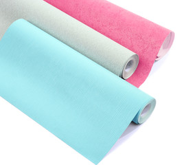 Wallpapers isolated on white