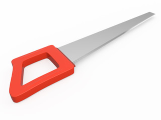 Hand saw, 3D