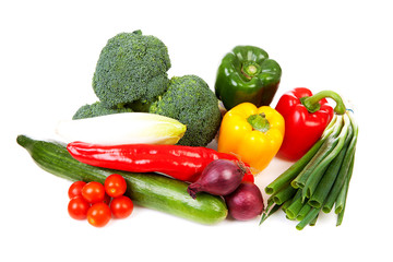 Bunch of fresh vegetables