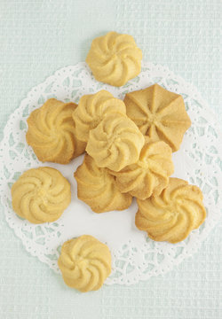 The butter cookies