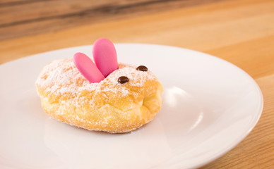 bunny bun.