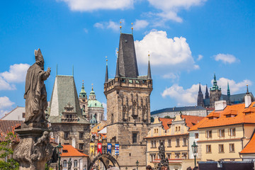 Obraz premium Charles bridge in Prague