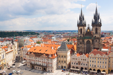 Fototapeta na wymiar Prague, Old Town Square