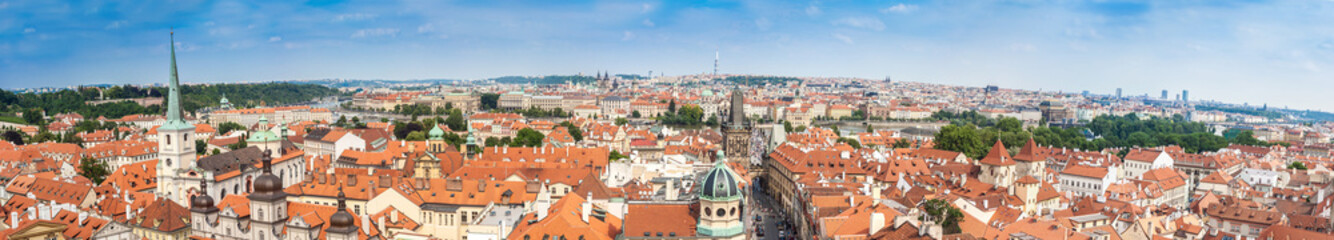 Naklejka na ściany i meble Prague City, jednego z najpiękniejszych miast w Europie