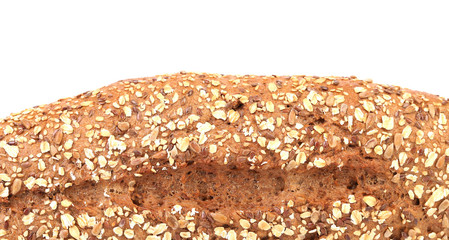 Bread made from whole grain.
