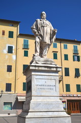Pomnik Giuseppe Garibaldiego w Lucca, Toskania, Włochy
