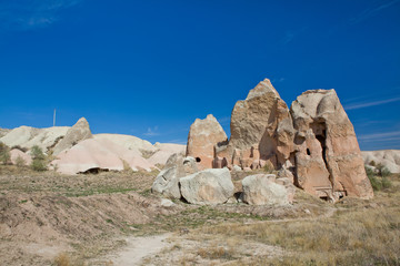 Fototapeta na wymiar Starożytny kościół w Kapadocji