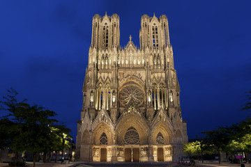 Cathedral of Reims, Marne, Champagne-Ardenne, France