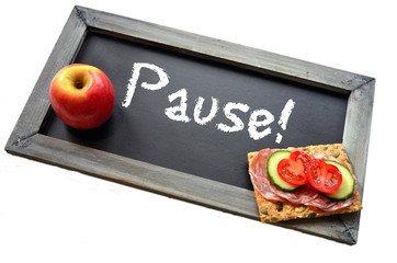 Pause Tafel Schule Frühstück