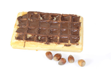 gaufre au chocolat
