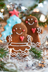 Gingerbread couple