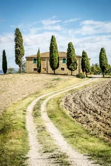 Schilderijen op glas landschap Toscane © Wolfgang Zwanzger
