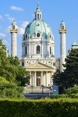 Fototapeta premium Karlskirche - Wien