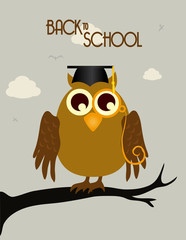 back to school owl