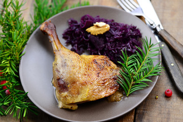 Rotkohl, Gans