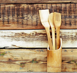 vintage kitchen cooking utensils