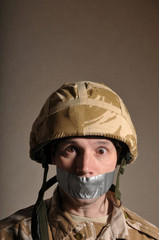 Gagged Soldier