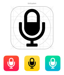 Microphone icon.