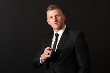 Young Businessman suit