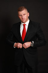 Young Businessman suit