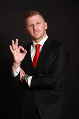 Young Businessman suit