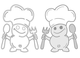Funny chef