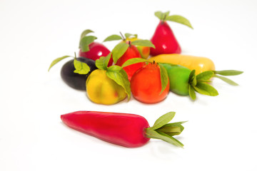 Deletable imitation fruits ,Thai Dessert