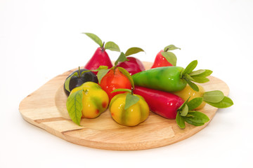 Deletable imitation fruits ,Thai Dessert