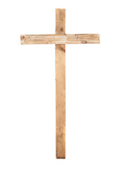 Upright wooden cross - 56895018