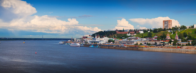 view of historic district of Nizhny Novgorod