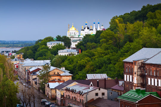   historic district of Nizhny Novgorod. Russia