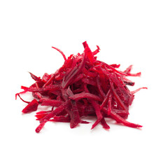Fototapeta premium Fresh grated beetroot salad