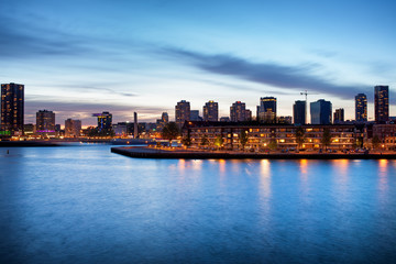 Rotterdam at Dusk