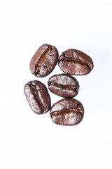 Obraz premium roasted coffee beans, can be used as a background