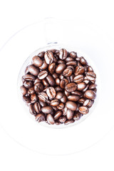 roasted coffee beans, can be used as a background