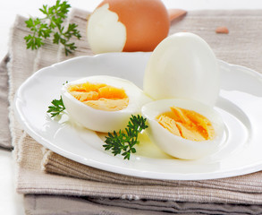 Boiled eggs