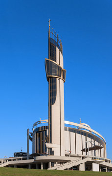 Sanctuary Of Divine Mercy In Krakow, Poland